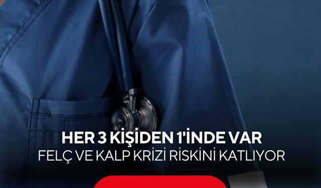 Türkiye'de her 3 kişiden 1'inde var: Sessizce ilerleyen o tehlike 30'lu yaşlara kadar indi!