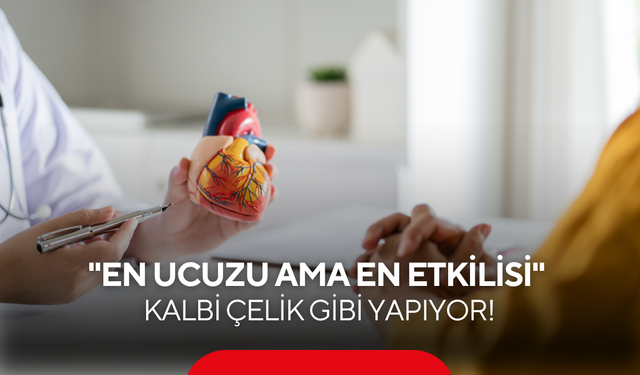 Ünlü kardiyolog reçeteyi yazdı! "En ucuzu ama en etkilisi" dedi: Kalbi çelik gibi yapıyor!