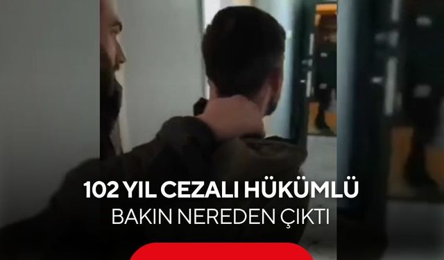 Yağma ve dolandırıcılıktan 102 yıl 6 ay cezası vardı... Saklandığı evde bakın nereden çıktı...