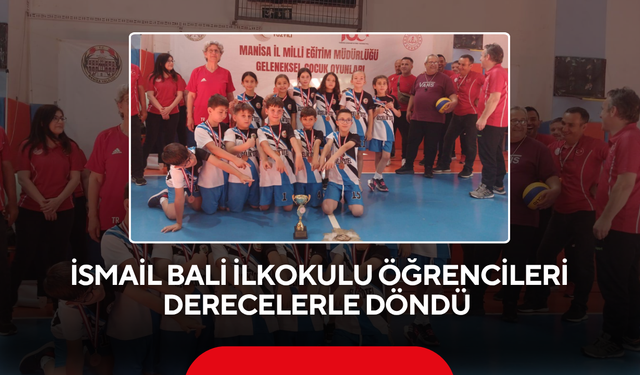 İsmail Bali İlkokulu öğrencileri derecelerle döndü