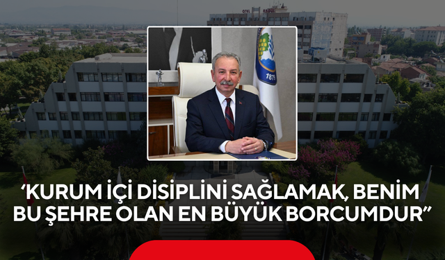 Nurlu, ‘Soruşturma izni tamamen siyasi. Kurum içi disiplini sağlamak, benim bu şehre olan en büyük borcumdur”