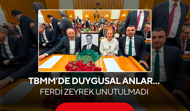 TBMM’de duygusal anlar… Ferdi Zeyrek unutulmadı