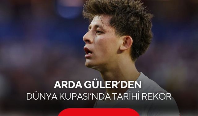 Arda Güler, FIFA Dünya Kupası'nda gol atan en genç Türk futbolcu oldu