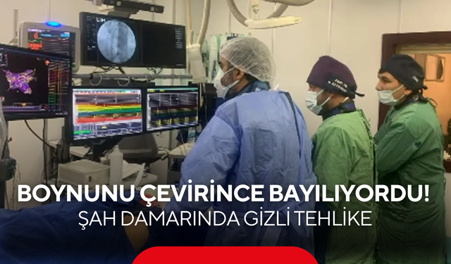 Boğazına dokununca kalbi duruyordu! Şah damarında gizli tehlike