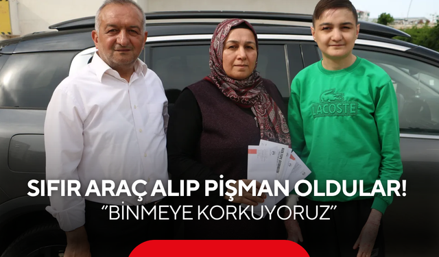 İki çocuğu için almıştı, kabusu yaşadı: "Binmeye korkuyoruz"