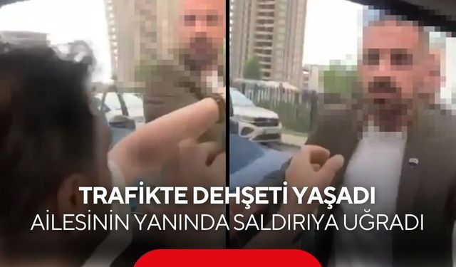 İsmail Altunsaray trafikte dehşeti yaşadı: Ailesinin yanında saldırıya uğradı