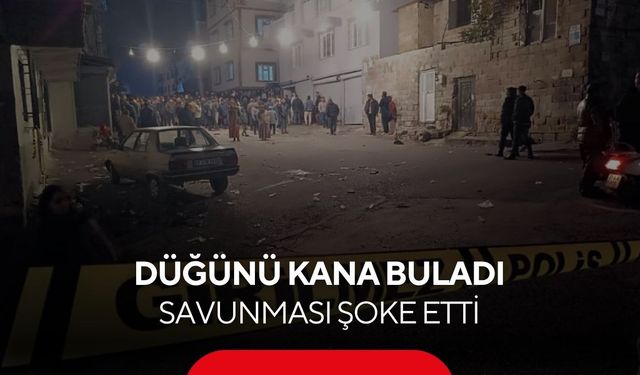 Kan donduran savunma! Düğün baskını sanığından pes dedirten sözler...