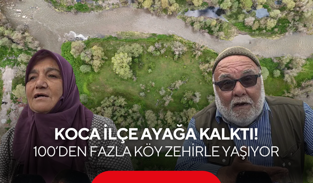 Koca ilçe ayağa kalktı: Sabah namazına kalkanlar kokudan duramıyor