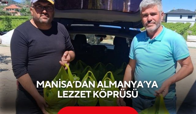 Manisa’dan Almanya’ya lezzet köprüsü