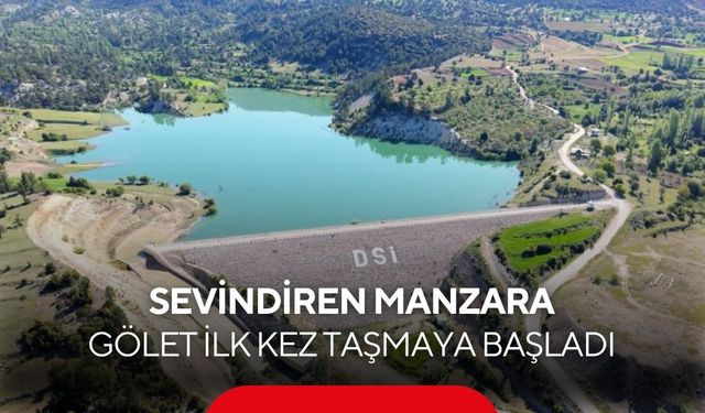 Yılların beklentisi gerçek oldu... İmamlar Göleti ağzına kadar doldu