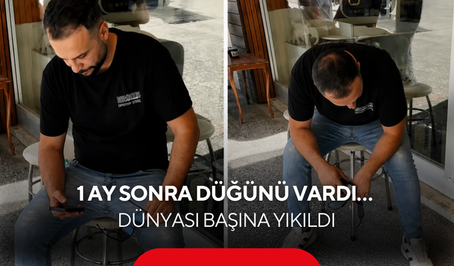 1 ay sonra düğünü vardı, dünyası başına yıkıldı... Polis her yerde onu arıyor!