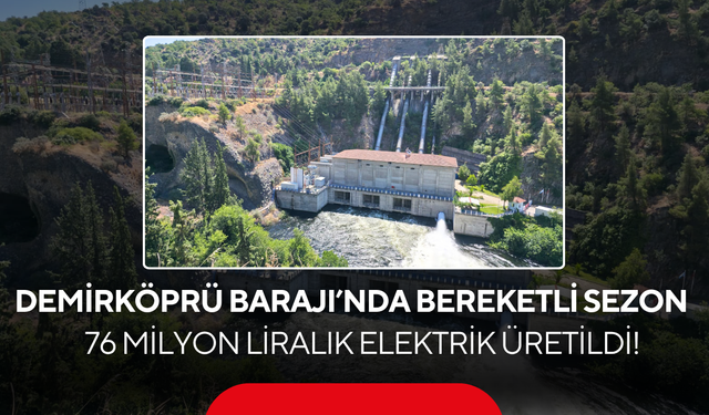 Bir Yıl Önce Yüzde 0,22'ydi! Peki Şimdi Kaç Oldu? İşte Demirköprü Barajı'ndan Son Rakamlar...
