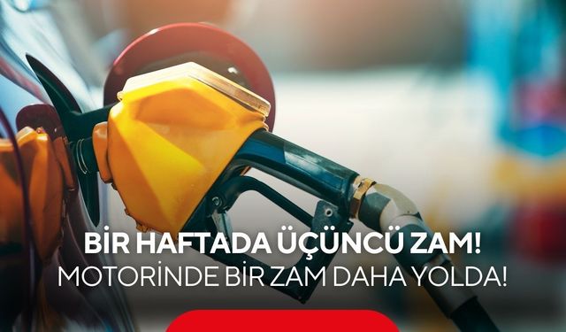 Akaryakıtta zam serisi devam ediyor! Motorin yine artıyor