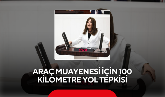Araç Muayenesi İçin 100 Kilometre Yol Tepkisi