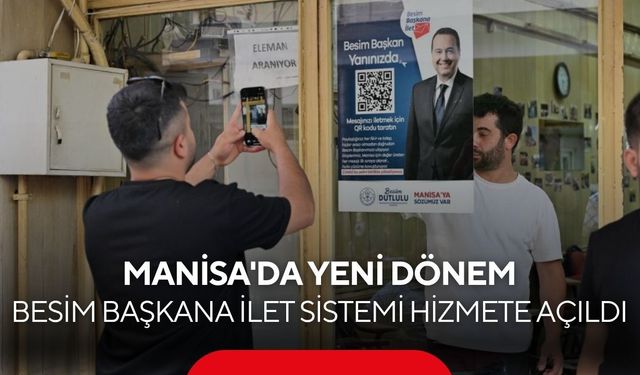 Başkan Besim Dutlulu'ndan dijital hamle! 'Besim Başkana İlet' kullanıma sunuldu...