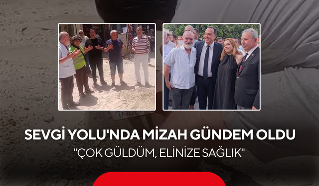 Dutlulu, 'Mezar' mizahına imza atan esnafla buluştu ! "Çok Güldüm, Elinize Sağlık"
