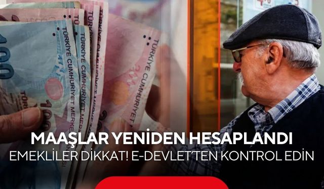 Emeklinin beklediği gün geldi! Zamlı maaşlar görünmeye başladı
