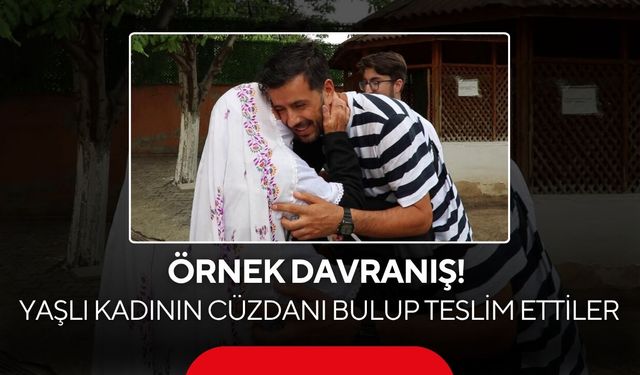 "İnsanlık ölmemiş" dedirten hareket! Kaybolan cüzdanı yaşlı kadına teslim ettiler...
