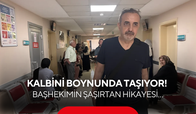 Kalbini boynunda taşıyor! "İnşallah değerli sanıp çalmazlar!"