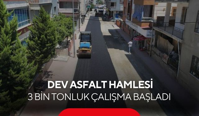 MASKİ altyapıyı yeniledi... 3 bin tonluk asfalt çalışması başladı...