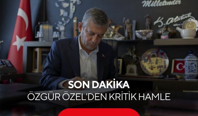 Özgür Özel CHP'den resmen istifa etti! Yeni partisinin ismi ve logosu ilk kez ortaya çıktı...