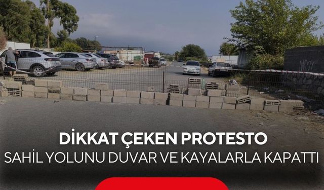 Ruhsat krizi büyüdü! Tapulu arazisinden geçen sahil yolunu kapattı...