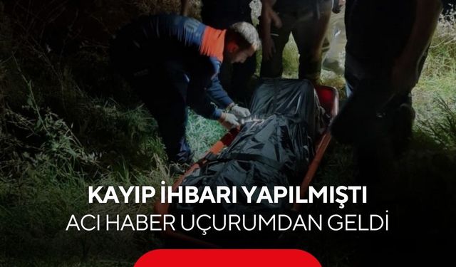 Saatlerdir aranıyordu! 50 yaşındaki şahıs uçurumda hayatını kaybetmiş halde bulundu...