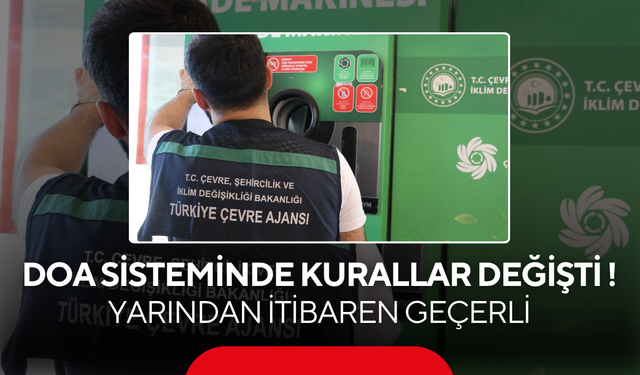 Dikkat ! Yarından itibaren geçerli... Depozito sistemi suistimal edildi, kurallar değiştirildi