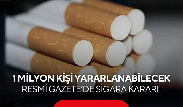 Sigarayı bırakmak isteyenlere müjde! Sosyal güvence şartı kaldırıldı