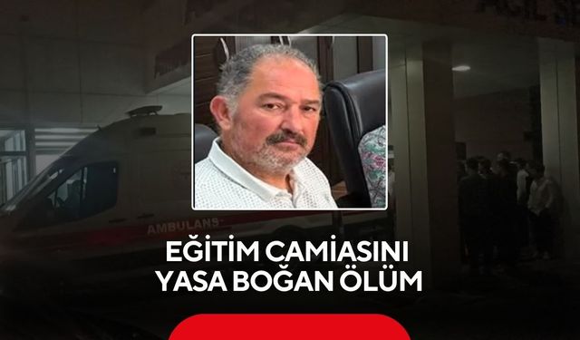 Manisa eğitim camiası yasta: Müdür yardımcısı kalbine yenik düştü