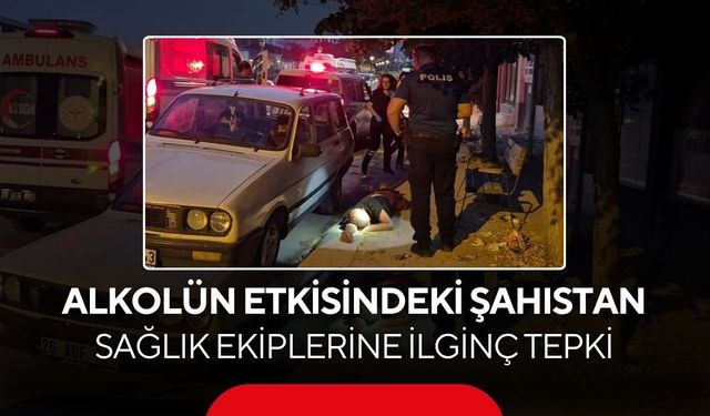 Yol kenarında baygın yatan şahıs ekipleri zorladı! "Sen beni tanıyor musun?"