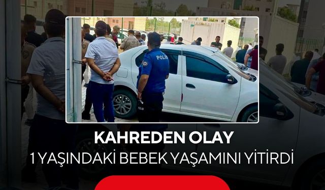 1 yaşındaki Can'dan acı haber! Boğazına cisim kaçtı, kurtarılamadı