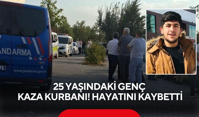 25 yaşındaki genç kaza kurbanı! Hayatını kaybetti