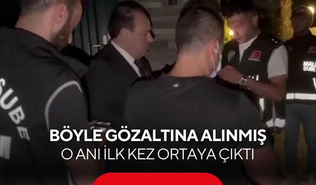 Alihan Kuriş operasyonunda yeni görüntüler! Gözaltına alındığı anlar ortaya çıktı