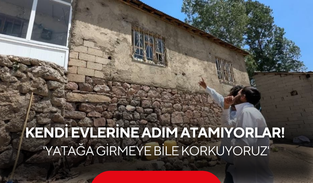 Yıllardır böyle... Kendi evlerine girmeye korkuyorlar: 'Lütfen bize yardım edin!'