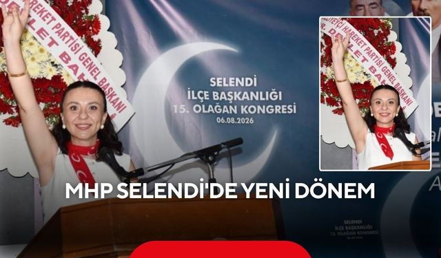 MHP Selendi'nin yeni ilçe başkanı Hafize Gürcan oldu