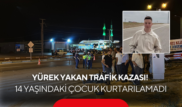 Yürek yakan trafik kazası! Motosikletteki çocuklardan biri hayatını kaybetti