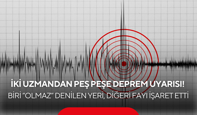 İki profesörün deprem uyarıları gündem oldu: Farklı bölgeleri işaret ettiler