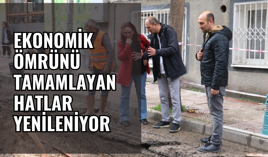 Ekonomik ömrünü tamamlayan hatlar yenileniyor