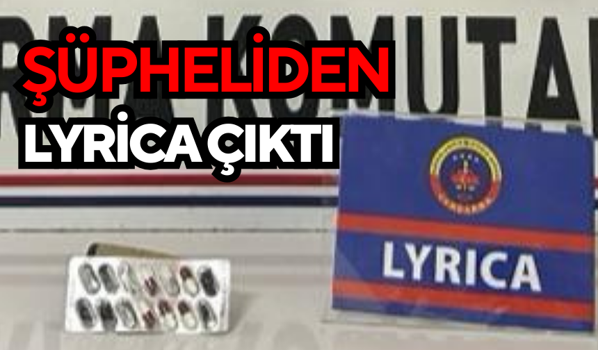 Salihli’de şüpheliden Lyrica çıktı