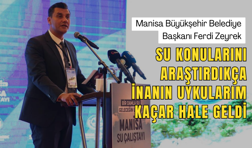 Manisa'da su krizi masaya yatırıldı: Acil eylem çağrısı!