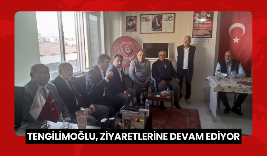 TEMAD Genel Başkan Adayı Necmi Tengilimoğlu, ziyaretlerine devam ediyor