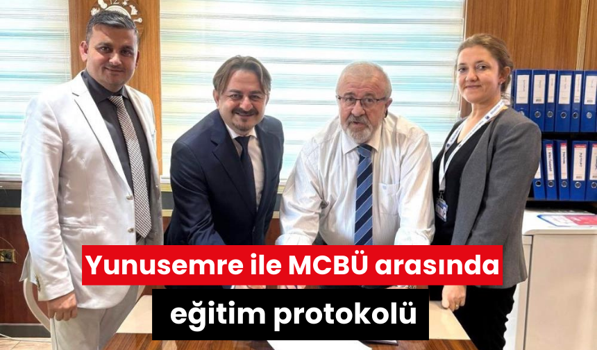 Yunusemre ile MCBÜ arasında eğitim protokolü