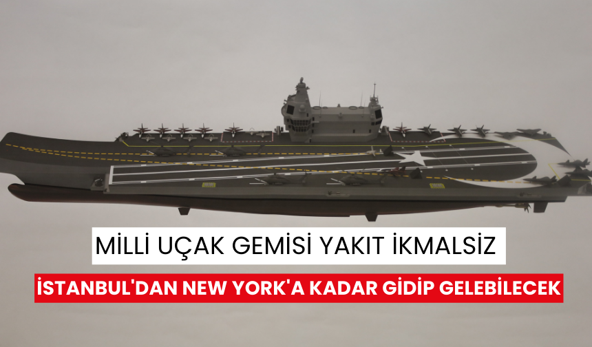 Yüzen havalimanı Milli Uçak Gemisi tasarım çalışması hız kesmeden devam ediyor