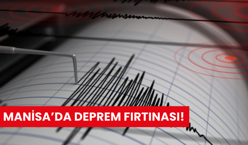 Son dakika… Manisa’da 3.5 büyüklüğünde deprem! 25’e yakın artçı deprem meydana geldi