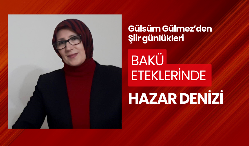 Bakü Eteklerinde Hazar Denizi