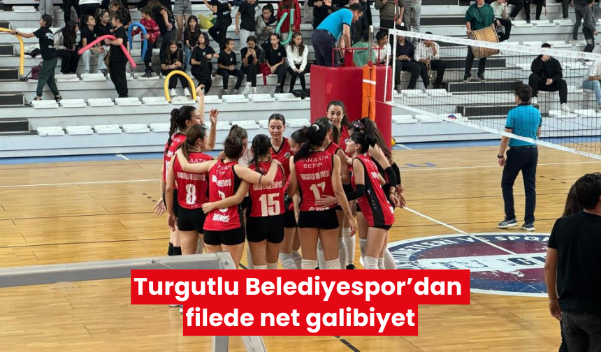 Turgutlu Belediyespor’dan filede net galibiyet