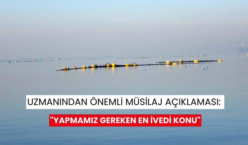 Marmara Denizi'nde yeniden görülmeye başlanan müsilaja ilişkin önemli uyarılar