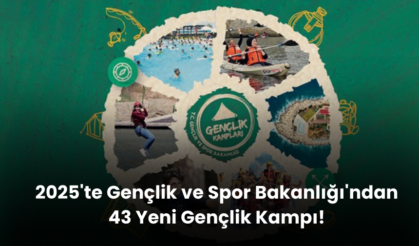 Gençlik ve Spor Bakanlığı 43 Gençlik Kampı ile 2025'te Gençleri Bekliyor!