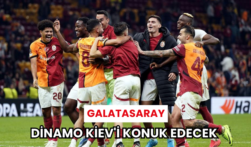 Galatasaray, Dinamo Kiev'i konuk edecek